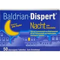 Produktbild: BALDRIAN DISPERT Nacht zum Einschlafen üb.Tabl. 50 St
