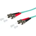 Produktbild: Metz Connect 151J1AOAO20E OpDAT Patchkabel OM3 2xST/2xST MM 2m aqua I-V(ZN)H 50/125 (CAT3, 2 m) (151J1AOAO20E)