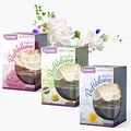 Produktbild: CLENTAIRE Duftblumen Probierpaket 3er Pack - Beautiful Rose, Lotus Flower, Spring Flower - sinnlicher Raumduft, handgefertigte Papierblume