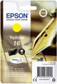 Produktbild: Epson Druckerpatrone T1624, 16 Original Gelb C13T16244012