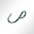 Produktbild: LYSEL® S-Haken asymmetrisch gedreht, (L) 50mm in grau (250 Stück)