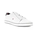 Produktbild: Tommy Hilfiger Harlow - Herren Sneakers Schuhe Canvas Weiß FM0FM00596-100 , EU 41 UK 7