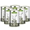Produktbild: Schecker Nassfutter - 100% Ziege PUR - 6 x 410g - getreidefrei - glutenfrei - hypoallergen - weizenfrei