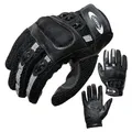 Produktbild: PROANTI Motorradhandschuhe PROANTI Motorradhandschuhe Motorrad Handschuhe Sommer Damen Herren M