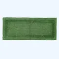 Produktbild: Homescapes Badläufer grün, Premium Badematte 40x100 cm, Badteppich Baumwolle mit Wende-Design
