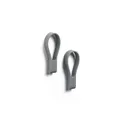 Produktbild: Zone - Loop magnet Handtuchhalter 2 Stk. - Grey