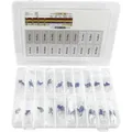 Produktbild: 418714 Metallschicht-widerstand Sortiment Axial Bedrahtet 0.25 W 1 % 390 St. - Tru Components