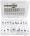 Produktbild: TRU Components 418714 Metallschicht-Widerstand Sortiment axial bedrahtet 0.25W 1% 390St.
