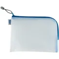 Produktbild: Herma Reißverschlussbeutel 20009, Universaltasche, A5, blau / transparent, EVA-Folie, 1 Fach