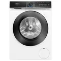 Produktbild: Siemens WG54B2031 iQ700, Smarte Waschmaschine 10 kg,1400 UpM, Made in Germany, Antiflecken-System, smartFinish Bügelhilfe, schneller Waschen mit speedPack XL, aquaStop, Amazon Exclusive