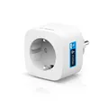 Produktbild: Bosch Smart Home Zwischenstecker kompakt [+M], smarte WLAN Steckdose, Smart Home