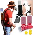 Produktbild: Goods+Gadgets Getränkespender GOODS+GADGETS 3L Bier Spender – Party Getränke Rucksack mit Zapfhahn, Getränkerucksack 1 x 3 Liter
