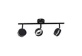 Produktbild: Lindby Deckenstrahler Jyla, Metall, Schwarz IP20, 3 x 11 W LED