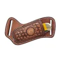 Produktbild: Tourbon Taschenmesser-Etui aus Leder für EDC Gürtel, handgefertigte Werkzeugtasche, Geschenk für Herren