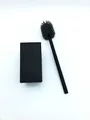 Produktbild: BGL WC-Bürstenhalter Set Wandmontage, Matt Schwarz, Metall Toilettenbürste