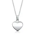 Produktbild: Elli Kette mit Anhänger Herz Filigran Klassisch Schmuck Geschenk 925 Silber, Herz silberfarben 45