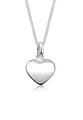 Produktbild: Elli Halskette Damen Herz Anhänger Klassisch Filigran in 925 Sterling Silber