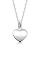 Produktbild: Halskette Damen Herz Anhänger Klassisch Filigran in 925 Sterling Silber