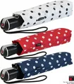 Produktbild: Knirps Regenschirm Damen Taschenschirm Large Auf-Zu-Automatik Punkte Polka Dots