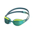 Produktbild: Speedo Unisex Erwachsene Fastskin Hyper Elite Schwimmbrille | Wettkampfschwimmbrille | Performance| Training| Hydrodynamisch Schwimmbrille, Hyper Yellow/Cobalt/Emerald, Einheitsgröße