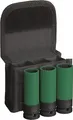 Produktbild: Bosch 3x PRO Impact Steckschlüsseleinsatz-Set mit PET-Abdeckungen (92 x 38 mm, Professional Zubehör Bohrer und Schrauber)