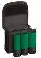Produktbild: Bosch PRO Impact Socket Set mit PET-Abdeckungen, 1/2, extra tief, 3‑teilig