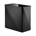 Produktbild: Fractal Design Era ITX Carbon – Tempered Glass – Mini-ITX Gehäuse – Small Form Factor – geeignet für Wasserkühlungen – USB Typ-C - Aluminium - schwarz