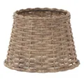 Produktbild: vidaXL Lampenschirm Lampenschirm Braun Ø25x17 cm Korbweide