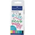 Produktbild: FABER-CASTELL Pitt Artist Pens 267116 Handlettering-Set farbsortiert, 6 St.