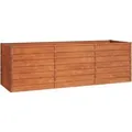 Produktbild: vidaXL Hochbeet Rostig 240x80x77 cm Cortenstahl 1535996