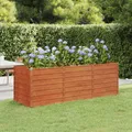 Produktbild: Hochbeet Rostig 240x80x77 cm Cortenstahl