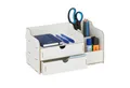 Produktbild: relaxdays Organizer Schreibtisch Organizer mit Schubladen, weiß