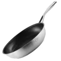 Produktbild: Bratpfanne Induktion 28 cm Edelstahl Beschichtete Pfanne SILBERTHAL Ofenfest