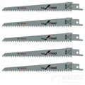 Produktbild: Bosch Säbelsägeblätter Reciproblätter Säbelsäge-Sägeblatt Holz 5x S644D 150mm