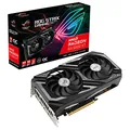 Produktbild: ASUS ROG Strix AMD Radeon RX 6600XT OC Gaming Grafikkarte (8GB GDDR6, PCIe 4.0, Aura Sync, HDMI 2.1, DisplayPort 1.4a, ROG-STRIX-RX6600XT-O8G-GAMING) Schwarz