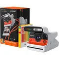 Produktbild: Polaroid Everything Box Flip Sofortbildkamera, analog, Format 79 x 79 mm, weiß, mit Bluetooth und Film