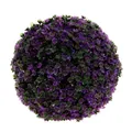 Produktbild: Deko Pflanzenkugel Lila Ø18cm Künstlich für Bodenvasen