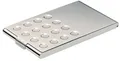 Produktbild: DURABLE Visitenkartenhülle Visitenkarten-Box Business Card Box für 15 Karten metallic silber