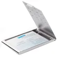 Produktbild: DURABLE Visitenkarten Etui BUSINESS CARD BOX CHROME silber