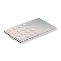 Produktbild: DURABLE Visitenkarten-Etui BUSINESS CARD BOX CHROME, silber