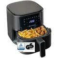 Produktbild: Sommertal Heißluftfritteuse HF400 – 4,0L XXL Airfryer - Touchscreen, 8 Programme, 1500 Watt, TÜV Rheinland GS geprüft