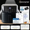 Produktbild: Heißluftfritteuse Airfryer Fritteuse Air Fryer Frittieren - Sommertal HF400 4L