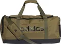 Produktbild: Adidas Herren Damen Sporttasche Umhängetasche Reisetasche Linear Duffel M, Farbe:Oliv, Artikel:-olive strata / black