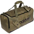 Produktbild: adidas LINEAR DUFFEL Sporttasche in olive strata-black, Größe M FS 2025