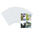 Produktbild: HERMA 7562 Fotohüllen für Ordner, 250 Stück, 10x15 cm, 4 Fächer geteilt, beidseitig bestückbare Fotophan Fotosichthüllen Sammelhüllen Postkartenhüllen Prospekthüllen mit Eurolochung, weiß
