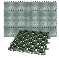 Produktbild: 24x Rasengitter Paddockplatte grün Reitplatzmatten Rasenmatten Rasenwaben
