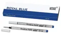Produktbild: Montblanc Royal Blue 128249/105171 Fineliner Ersatzminen B Refill – 2 x Fineliner-Minen blau