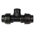 Produktbild: PE Rohr T-Stück 32mm x 3/4 Zoll IG Abzweig Fitting Klemmverbinder Verschraubung