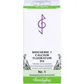 Produktbild: Biochemie 1 Calcium Fluoratum D 6 Tabletten