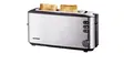 Produktbild: Severin AT 2515 Langschlitztoaster mit eingebautem Brötchenaufsatz Edelstahl
